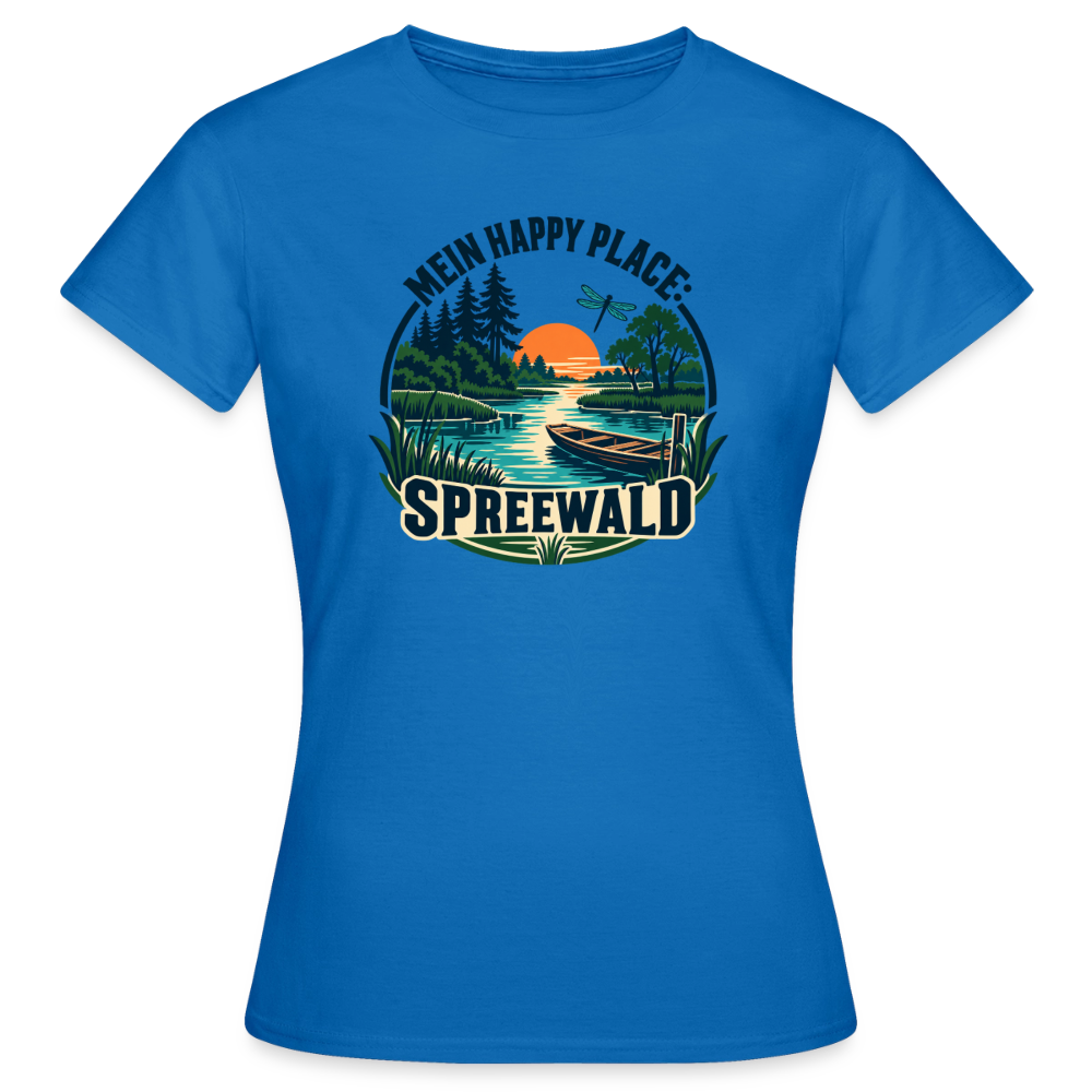 Frauen T-Shirt - Royalblau
