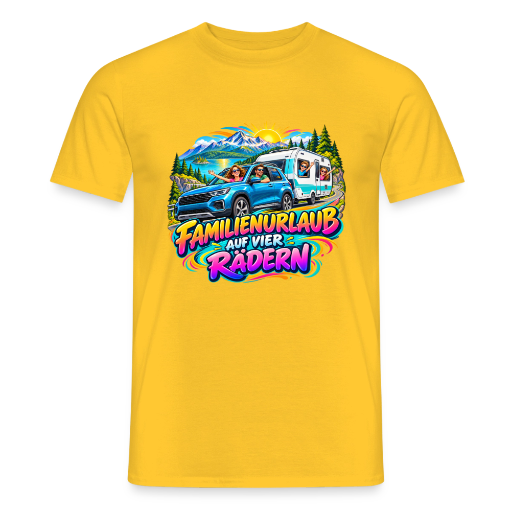 Männer T-Shirt - Gelb