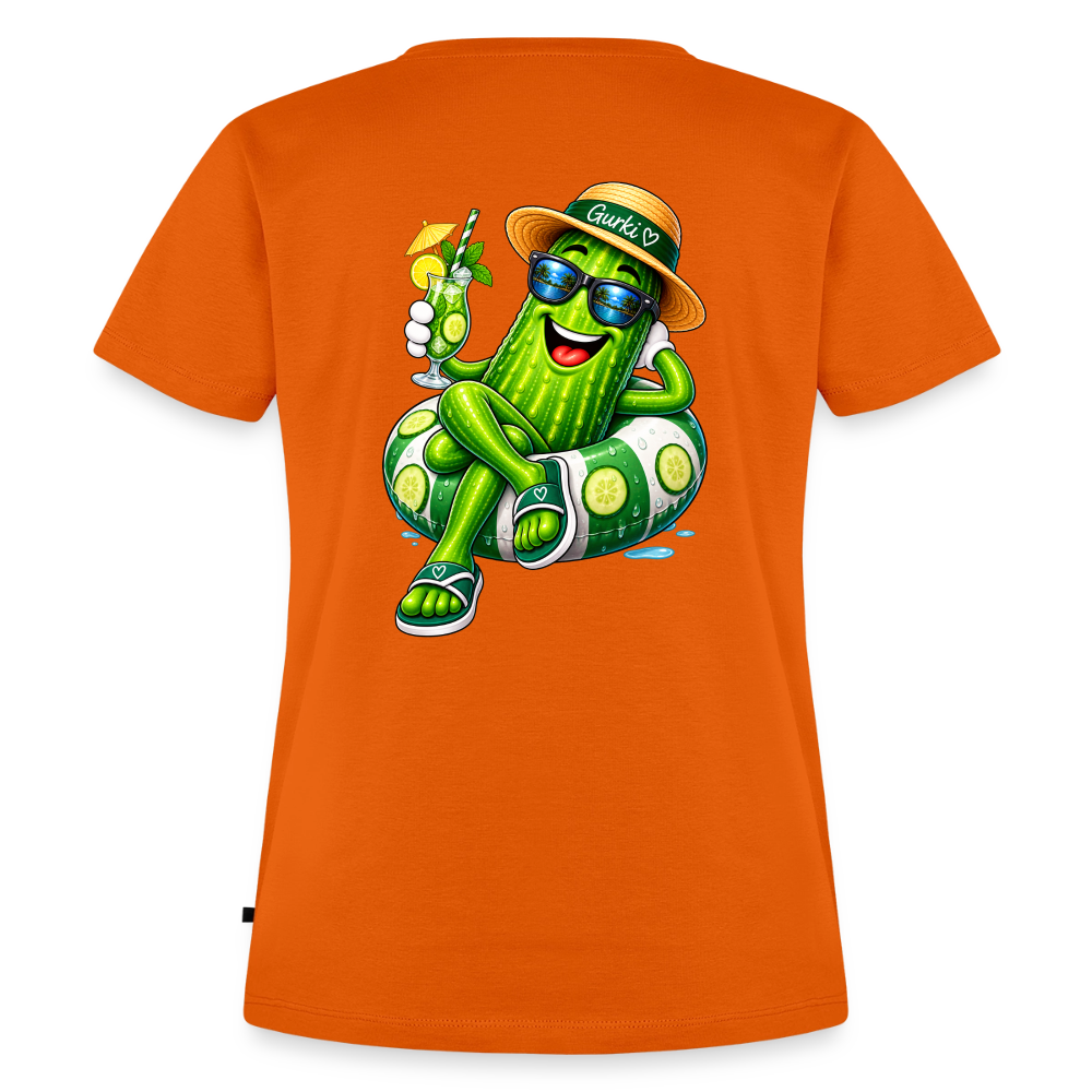 Frauen Premium T-Shirt - Orange 