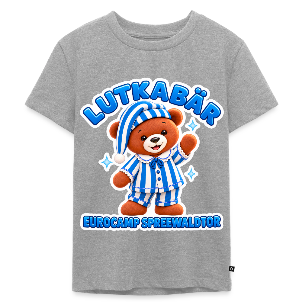 Kinder Premium T-Shirt - Grau meliert