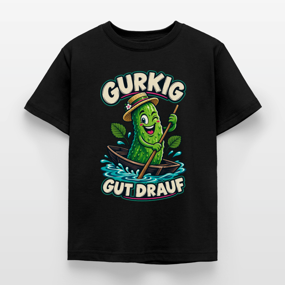 Kinder T-Shirt - Schwarz
