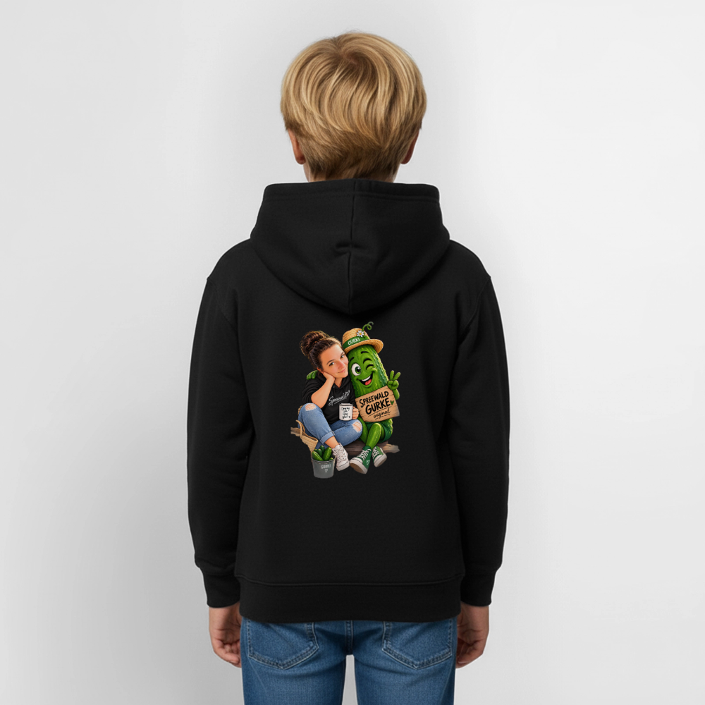 Teenager Hoodie - Schwarz