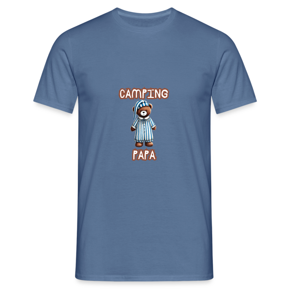 Camping Papa - Taubenblau 