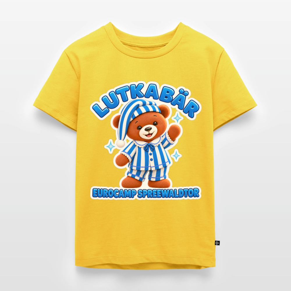 Kinder Premium T-Shirt - Sonnengelb