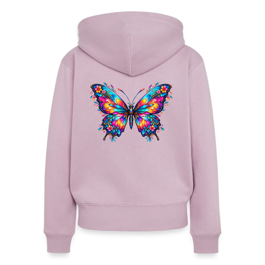 Frauen Premium Kapuzenjacke - Altrosa