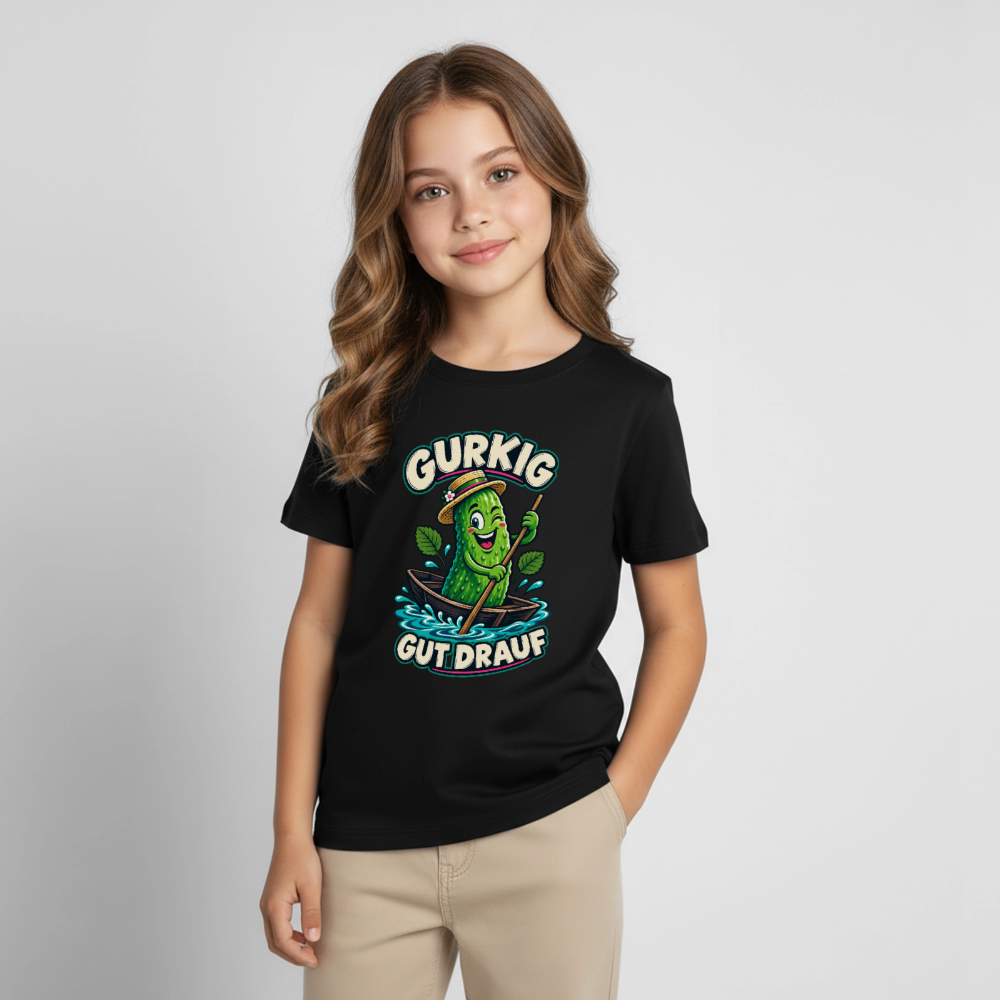 Kinder T-Shirt - Schwarz