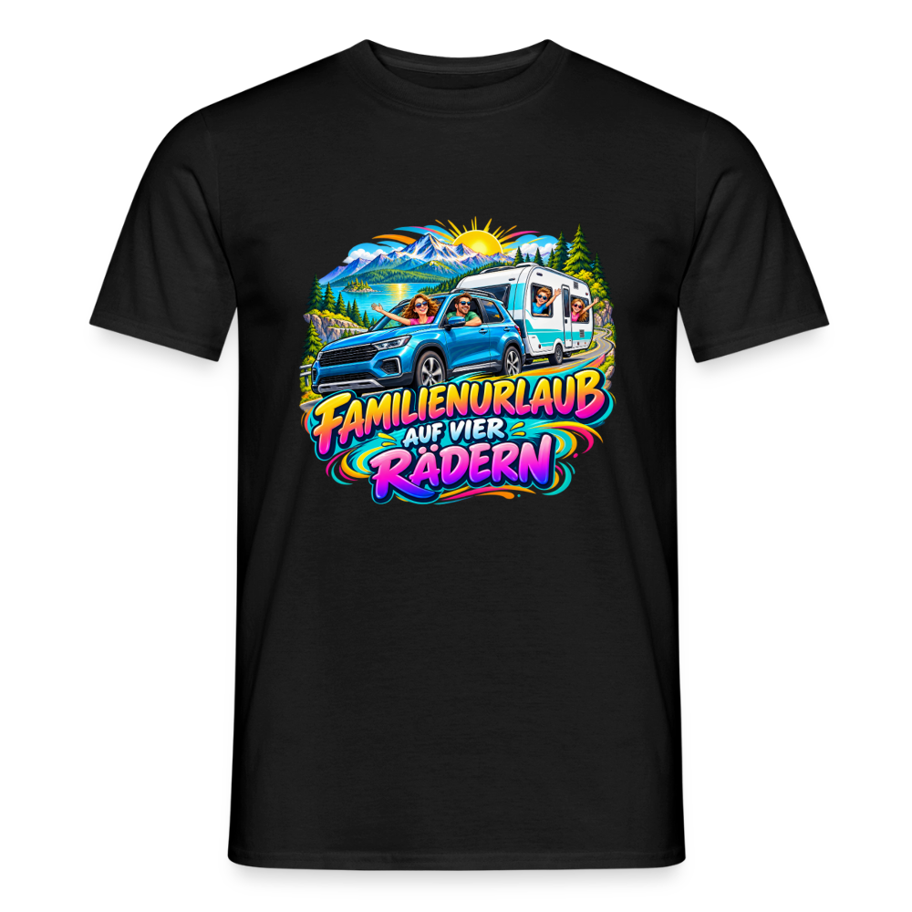 Männer T-Shirt - Schwarz
