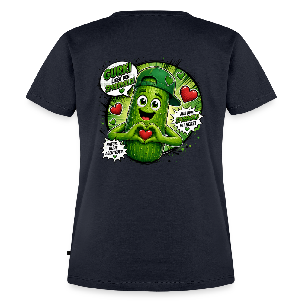 Frauen Premium T-Shirt - Navy