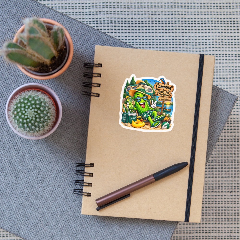 Sticker Größe S (10 x 10 cm) - Mattweiß