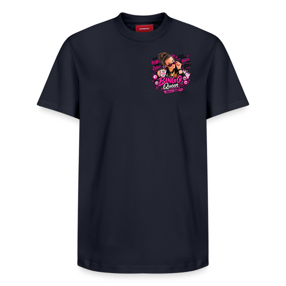 Relaxed Unisex Supima Cotton T-Shirt – von SPREAD - Navy