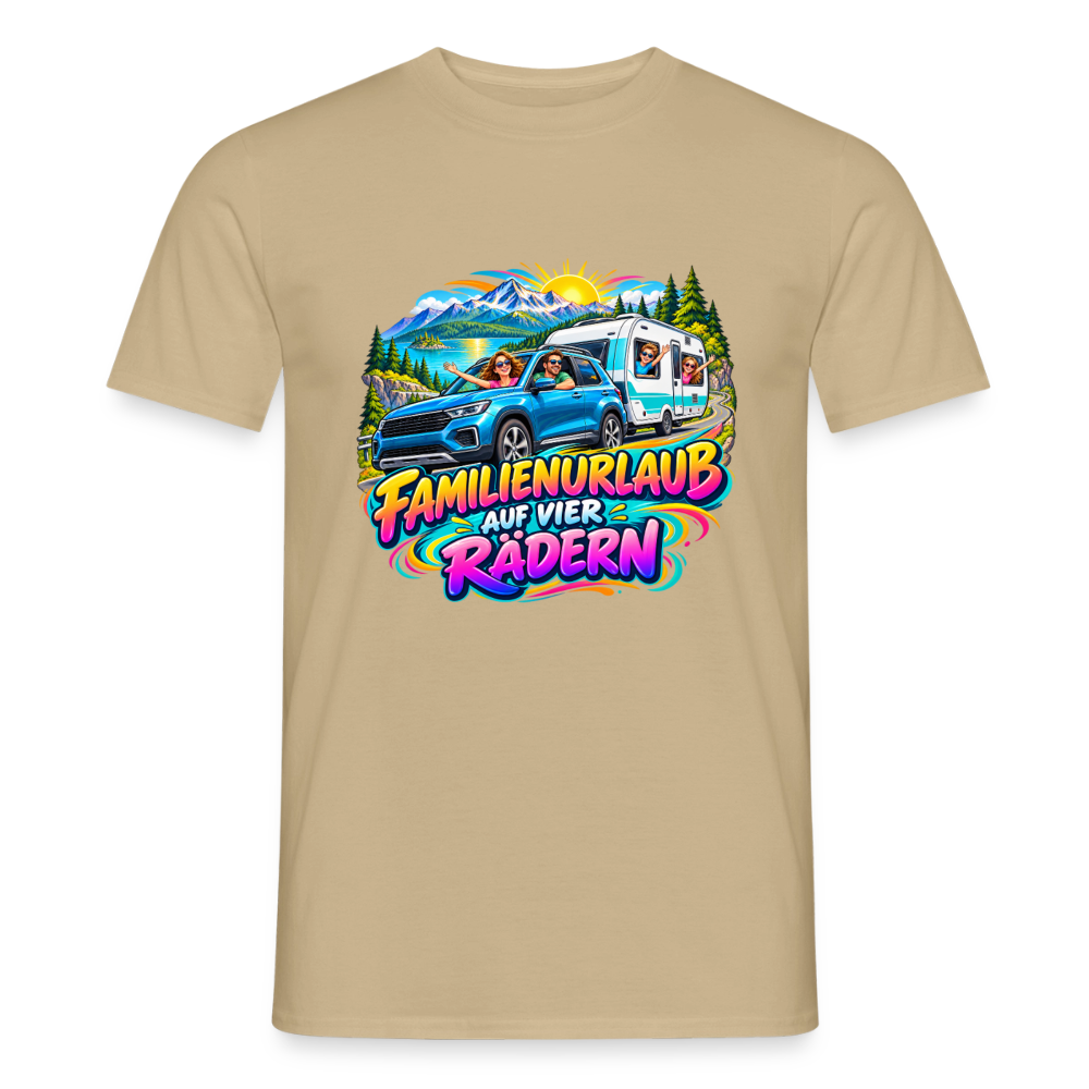 Männer T-Shirt - Sandbeige