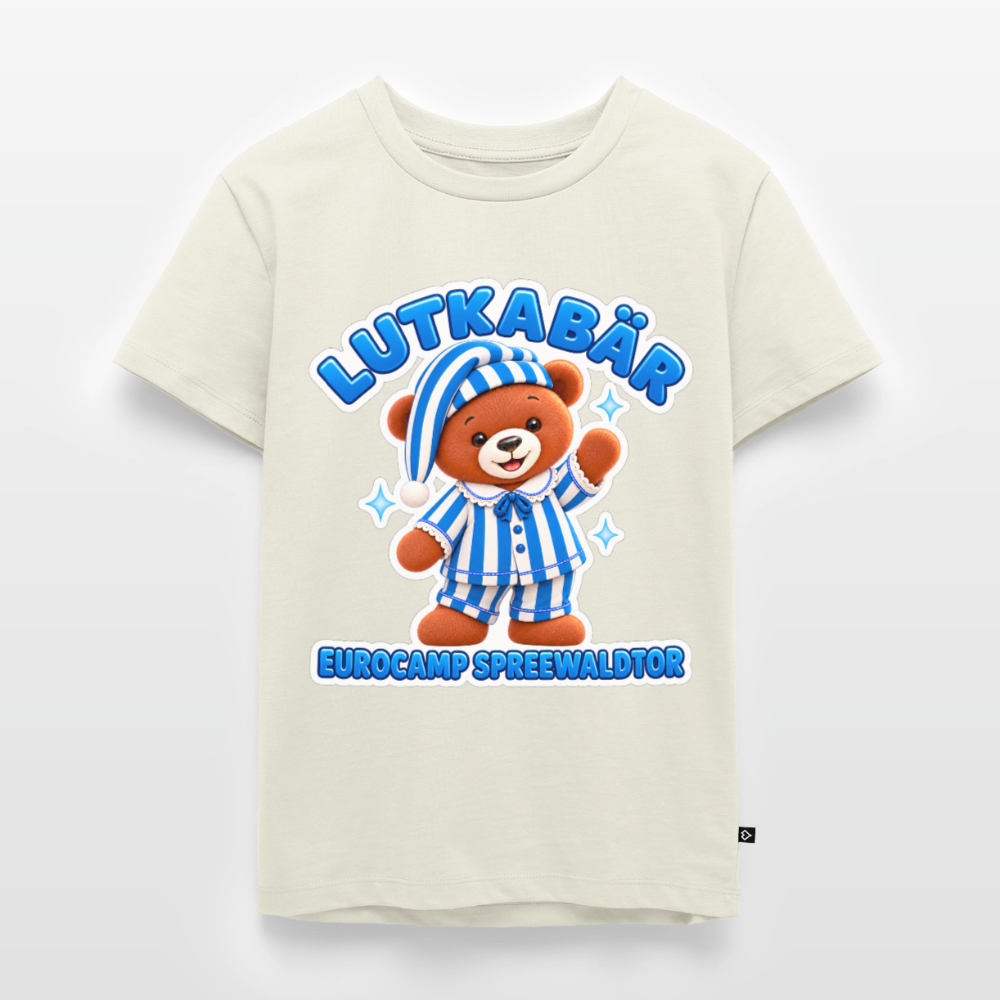 Kinder Premium T-Shirt - Naturweiß