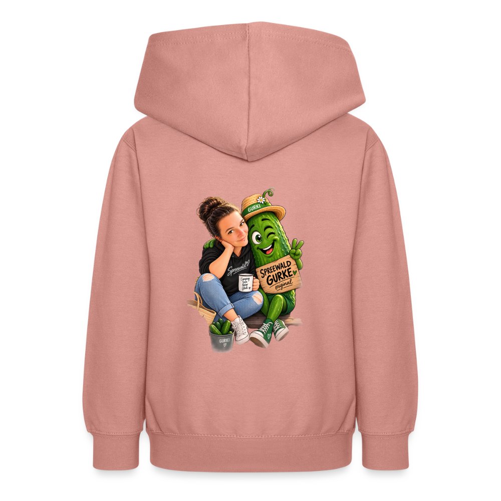 Teenager Hoodie - Altrosa