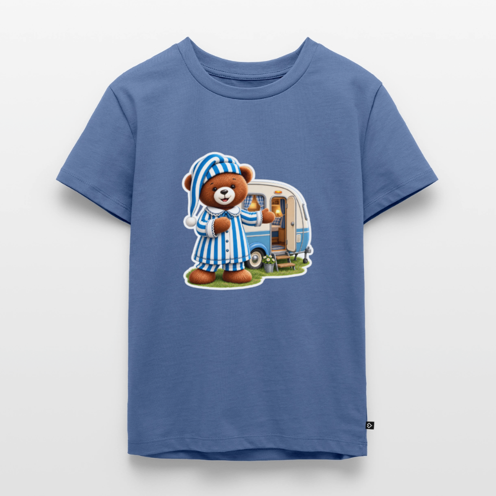Kinder Premium T-Shirt - Taubenblau