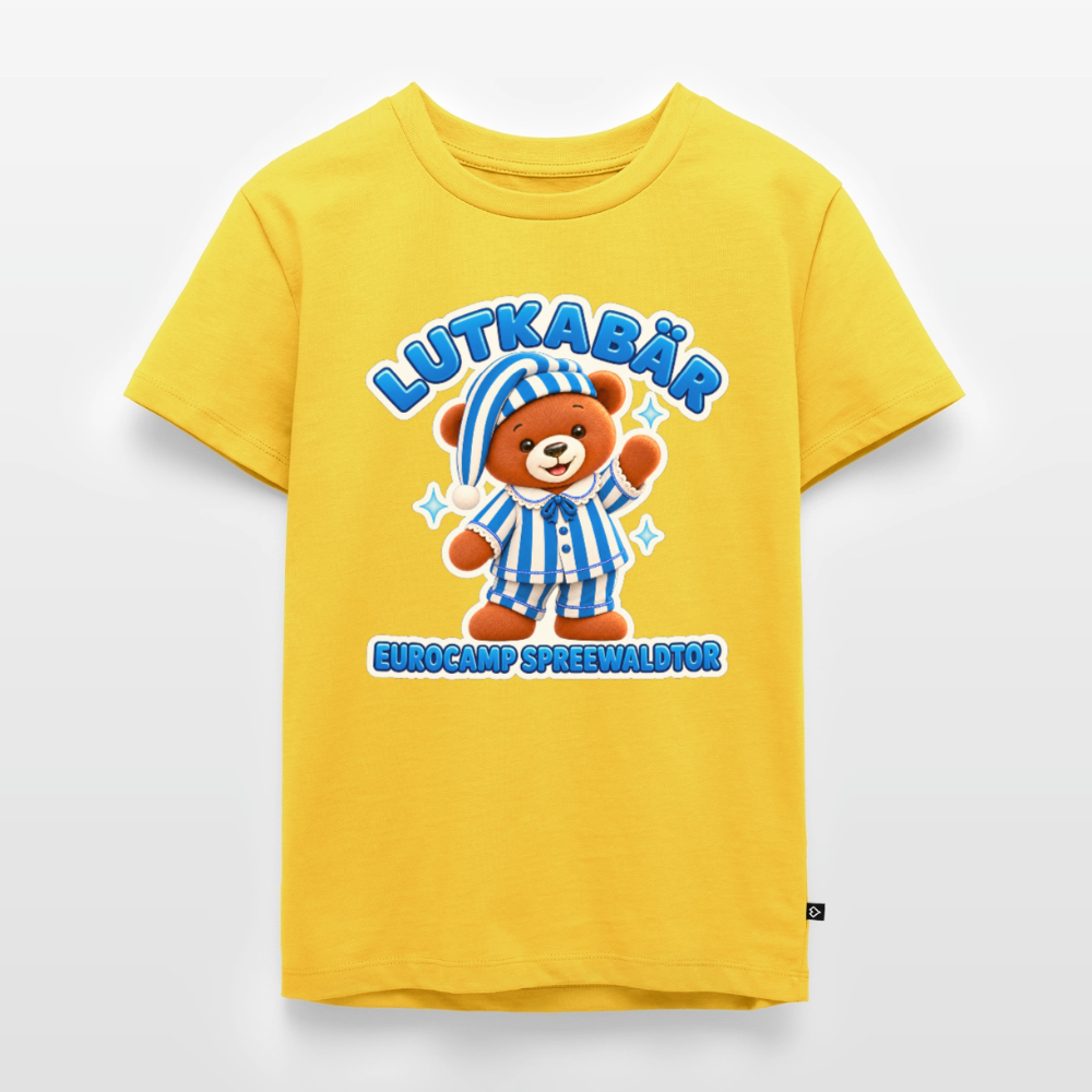 Kinder Premium T-Shirt - Sonnengelb