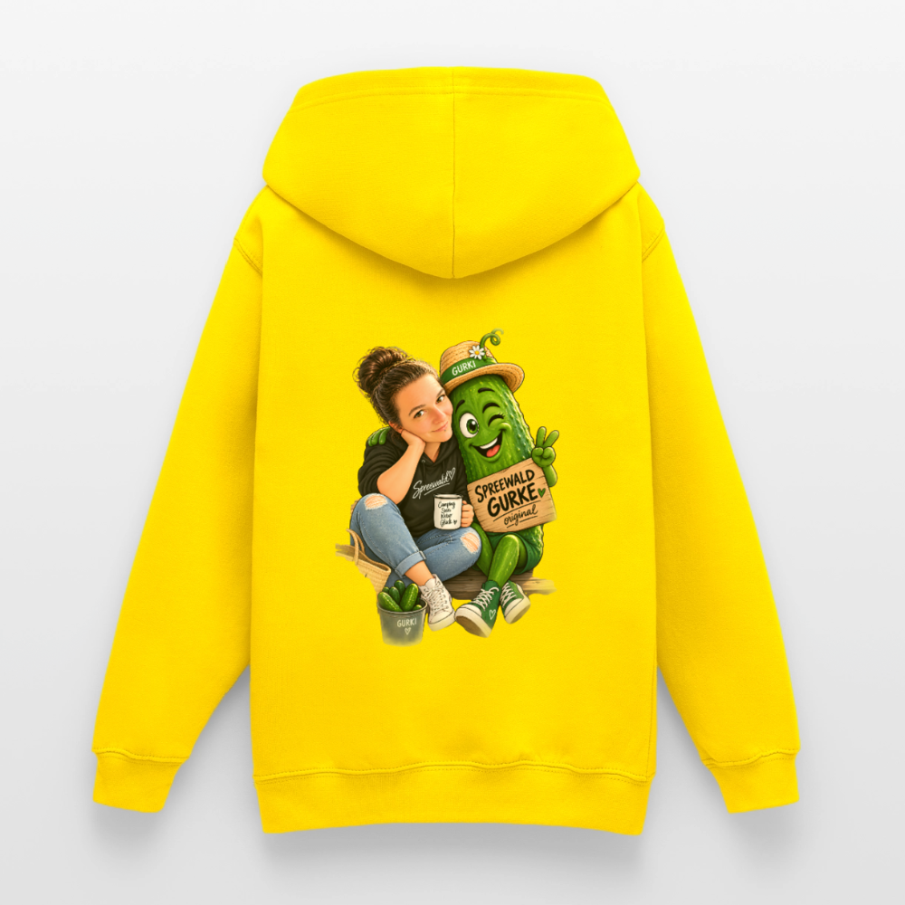 Teenager Hoodie - Gelb