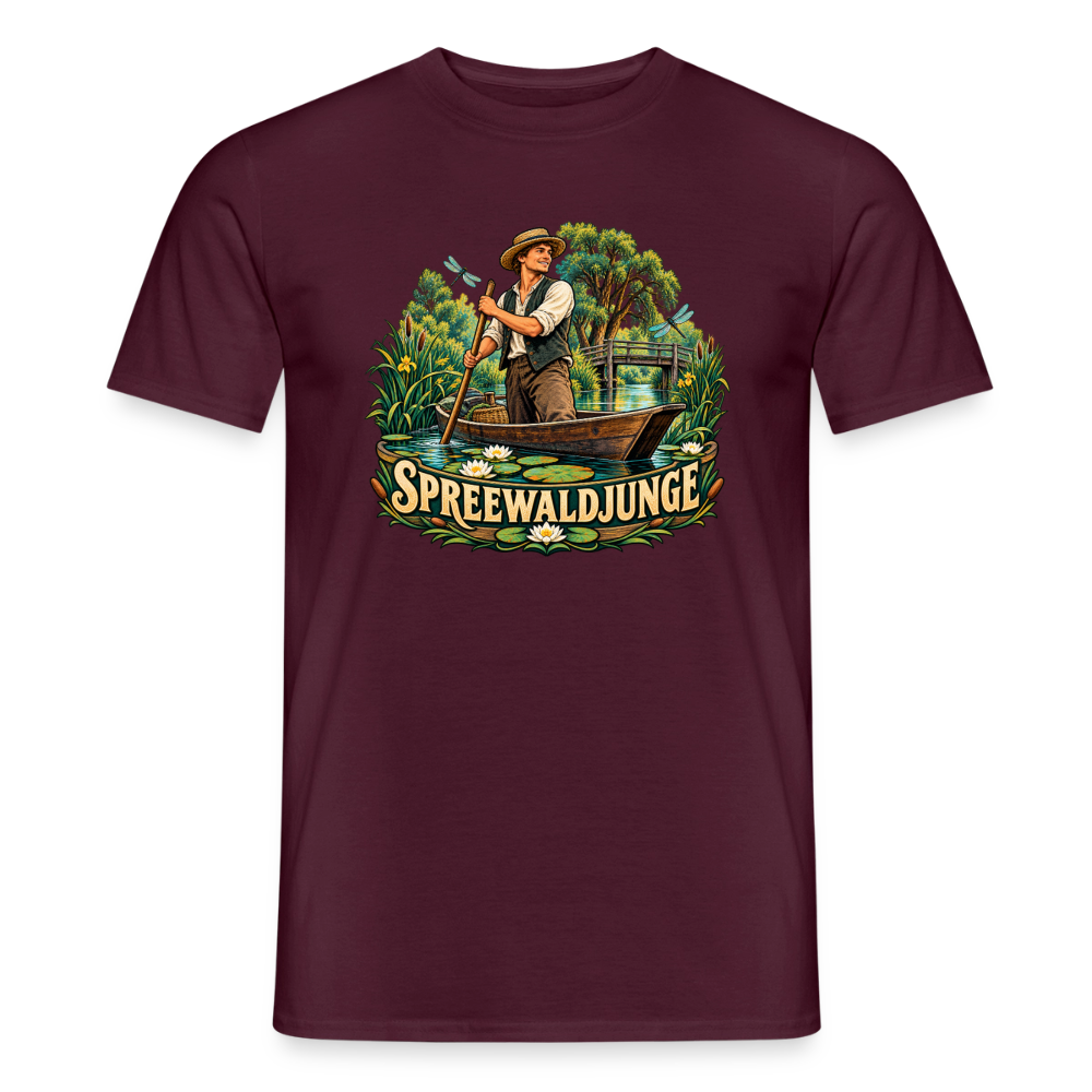 Männer T-Shirt - Ziegelrot