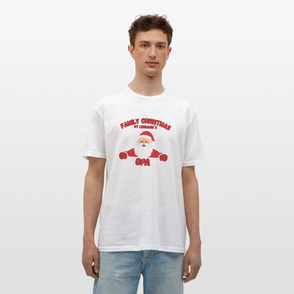 Männer T-Shirt Weihnachten opa - Weiß