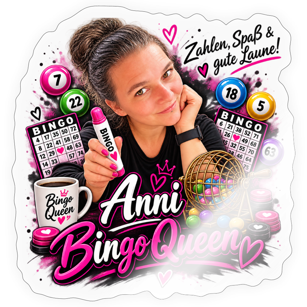Sticker Größe S (10 x 10 cm) - Transparent glänzend