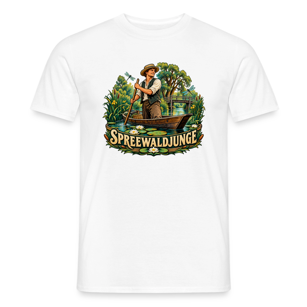 Männer T-Shirt - Weiß