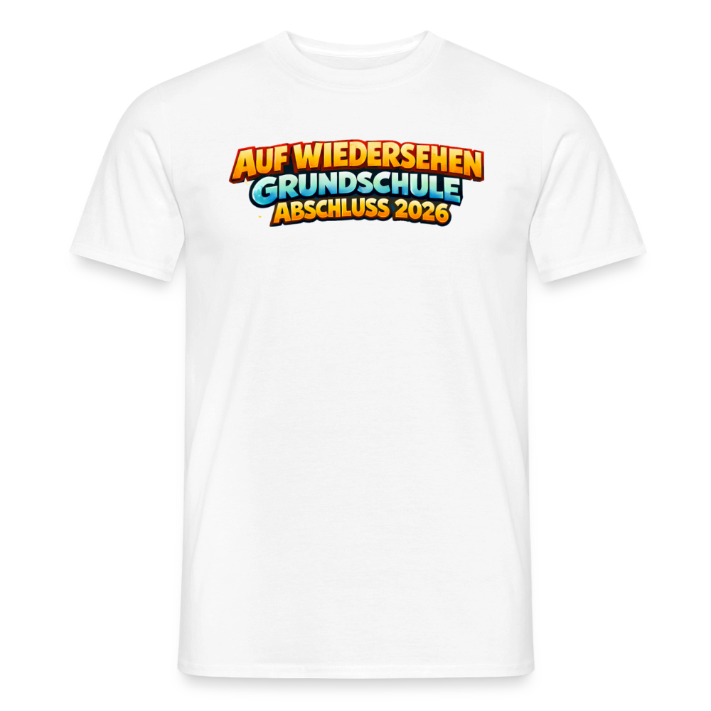 Männer T-Shirt - Weiß