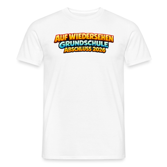Männer T-Shirt - Weiß
