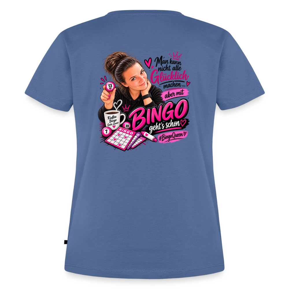 Frauen Premium T-Shirt - Taubenblau