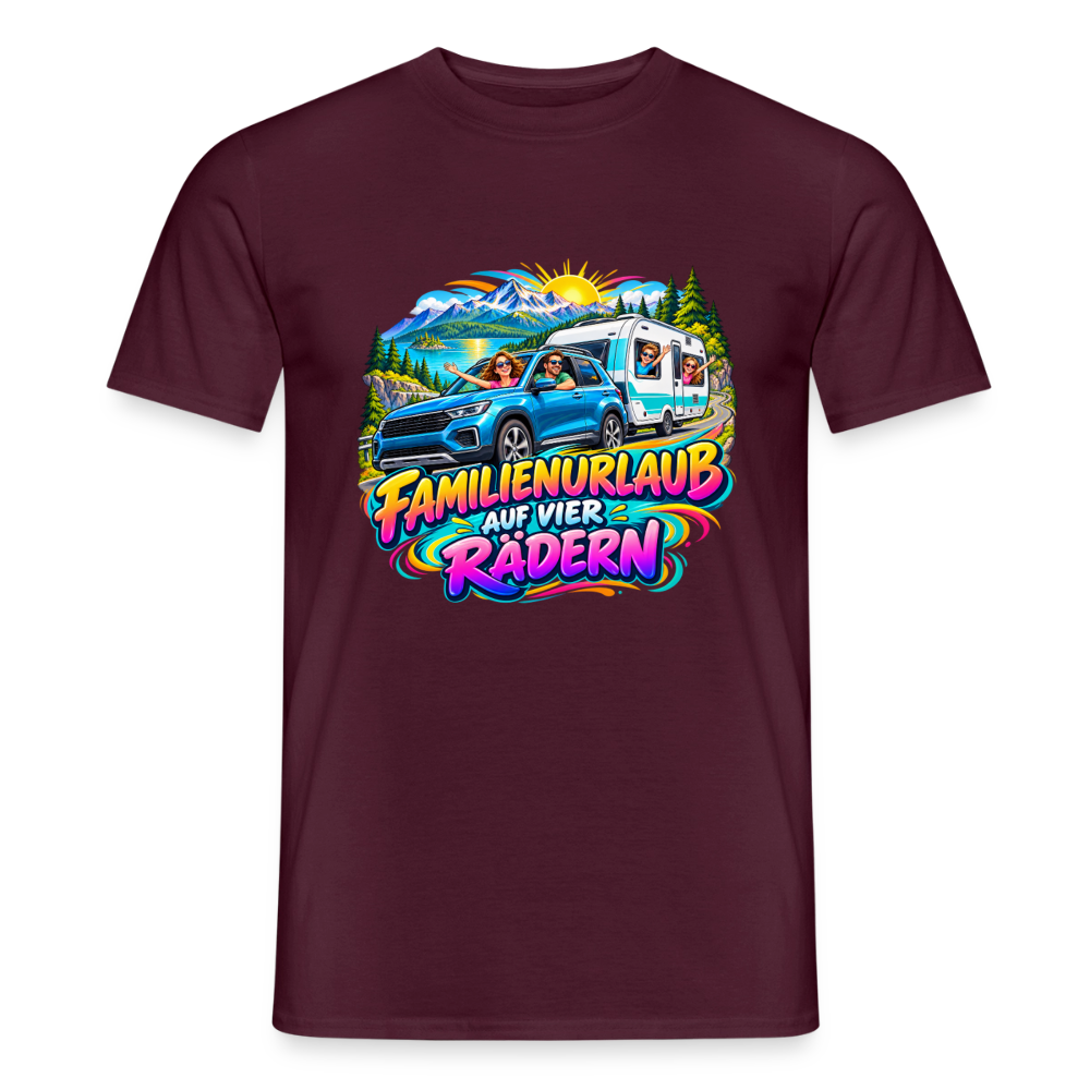 Männer T-Shirt - Ziegelrot