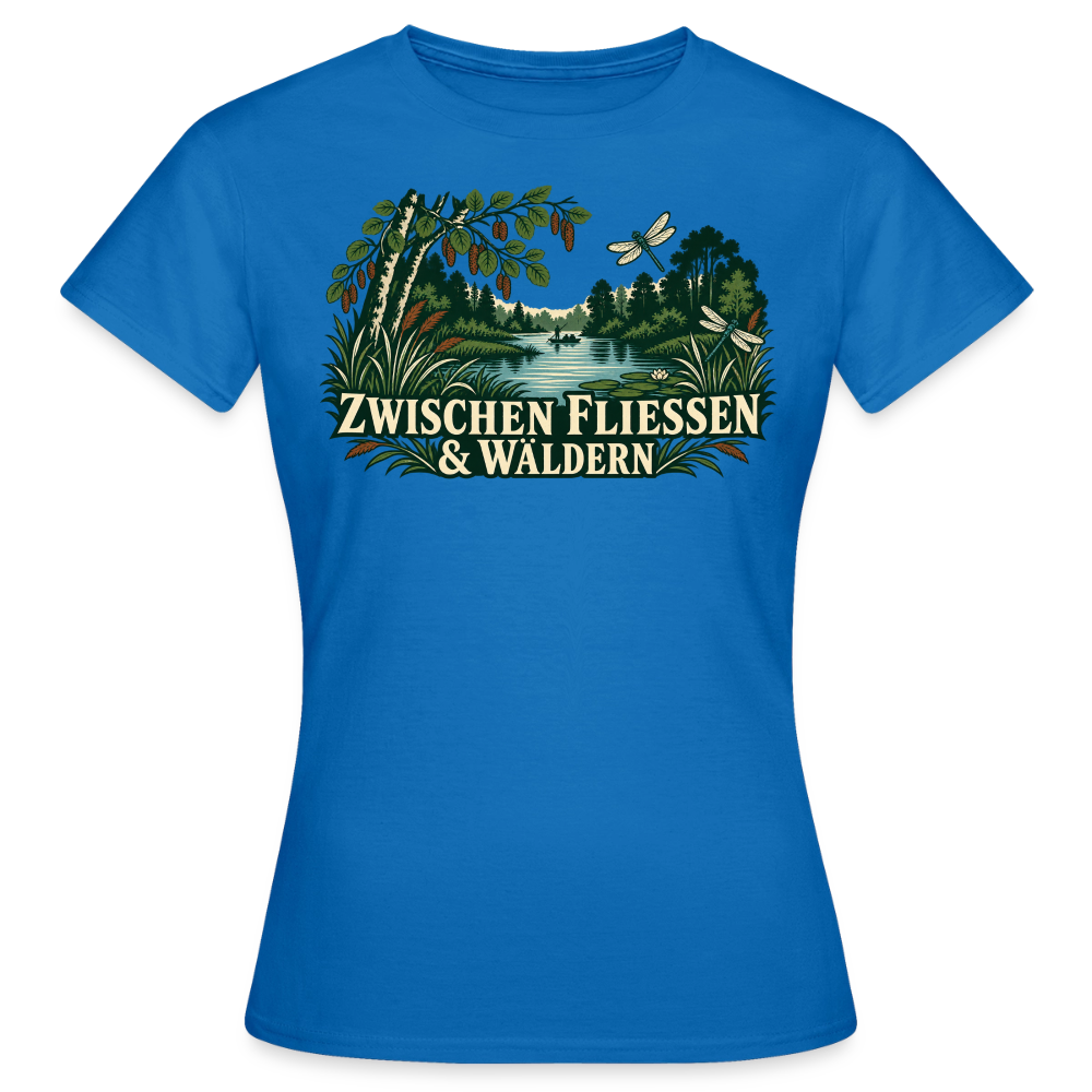 Frauen T-Shirt - Royalblau