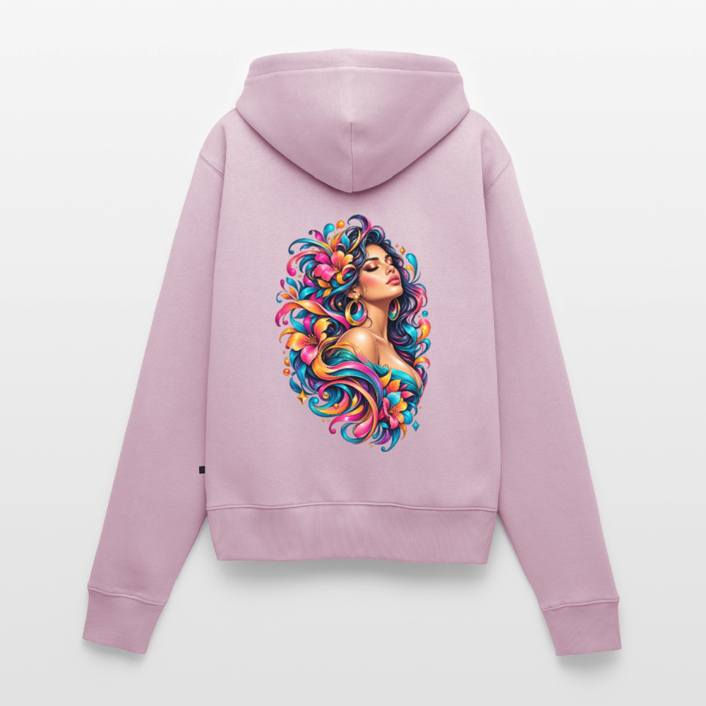 Frauen Premium Kapuzenjacke - Altrosa