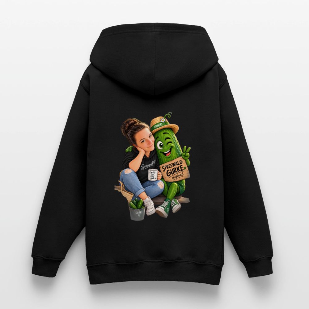 Teenager Hoodie - Schwarz