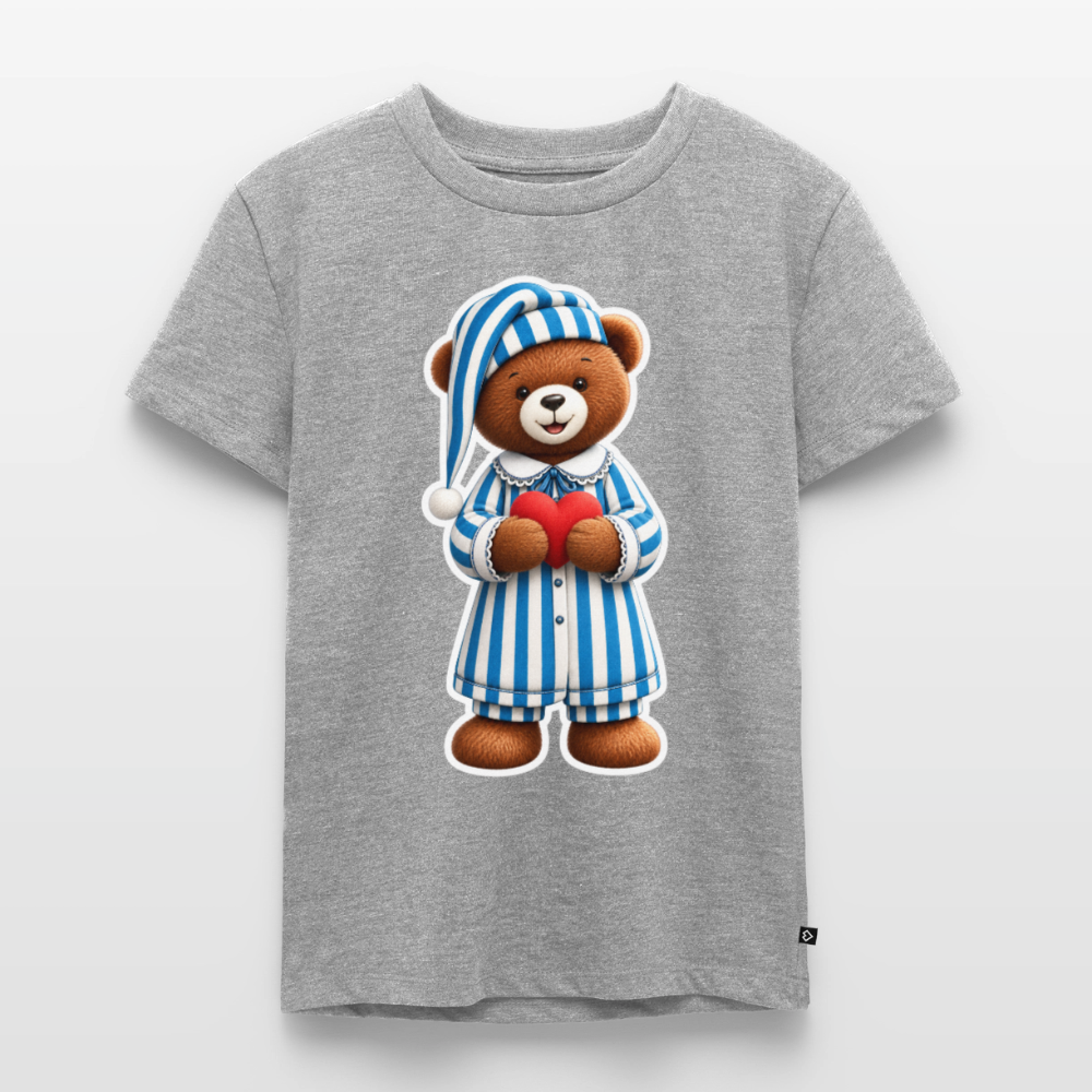 Kinder Premium T-Shirt - Grau meliert