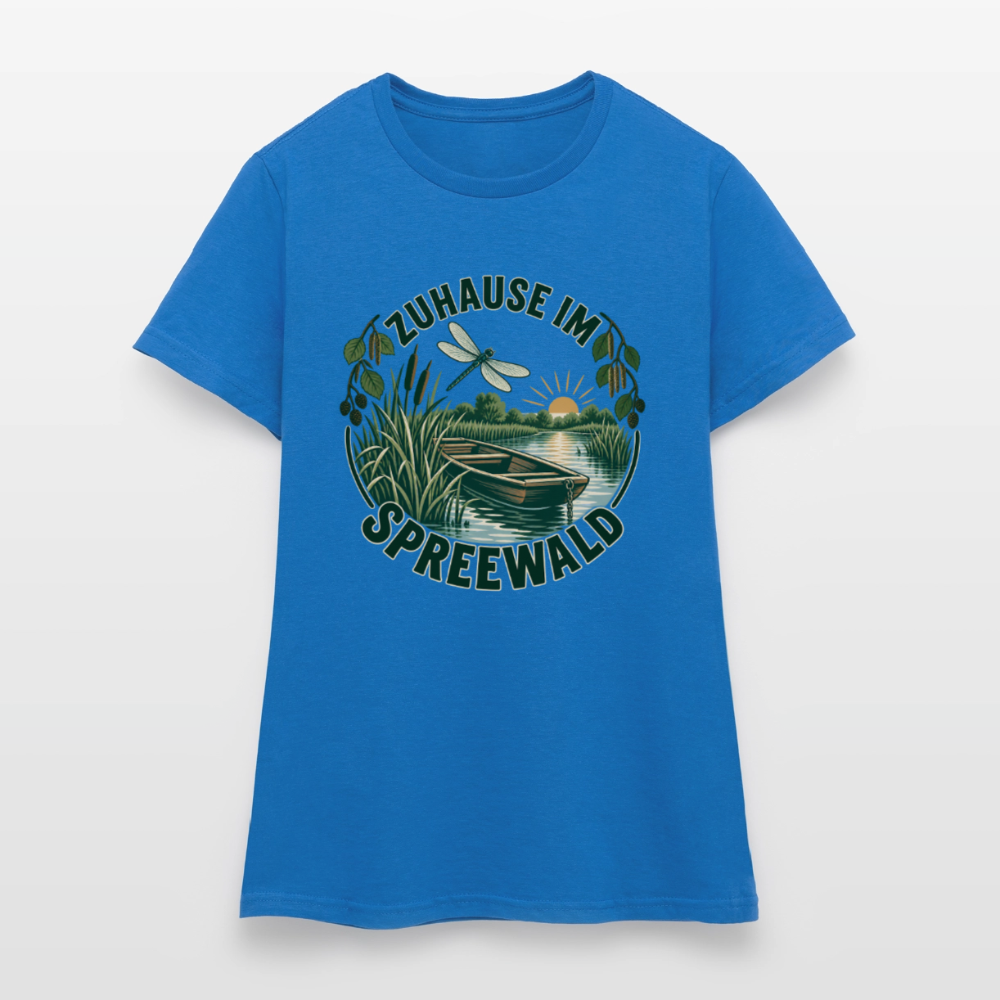 Frauen T-Shirt - Royalblau