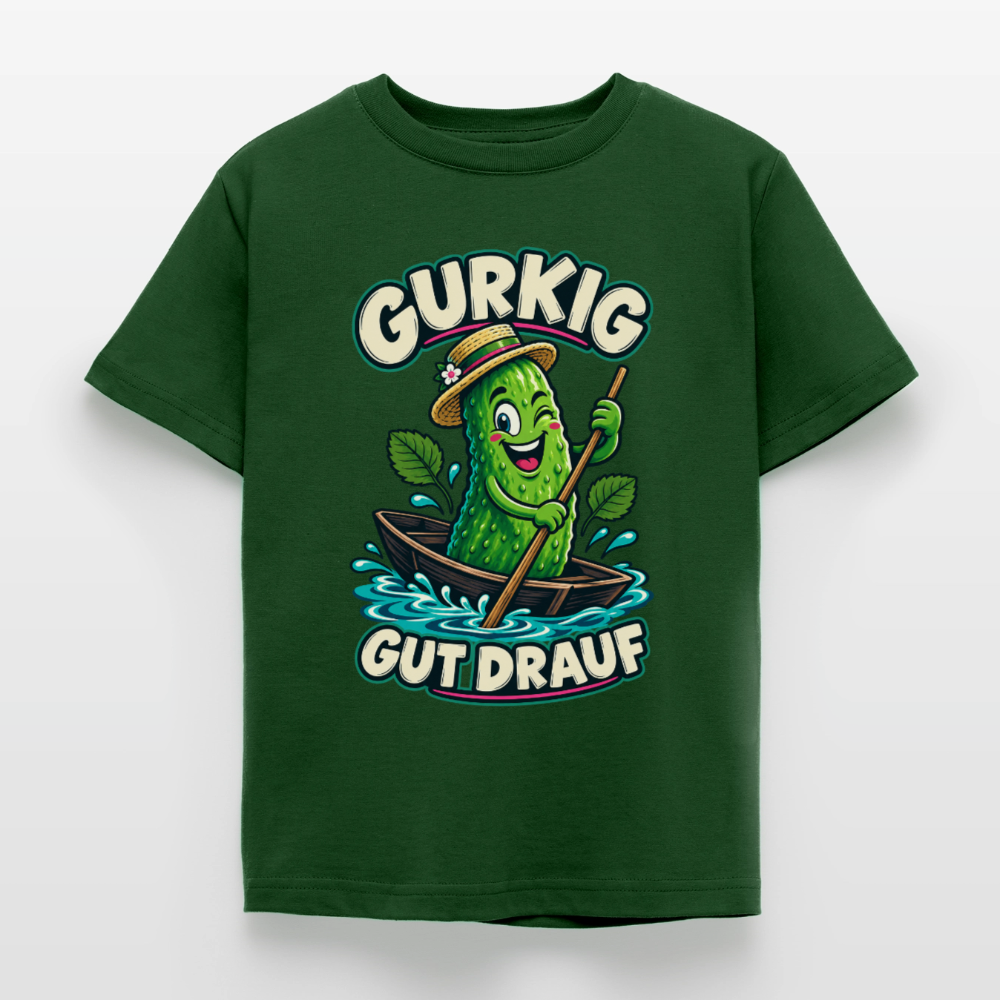 Kinder T-Shirt - Forstgrün 