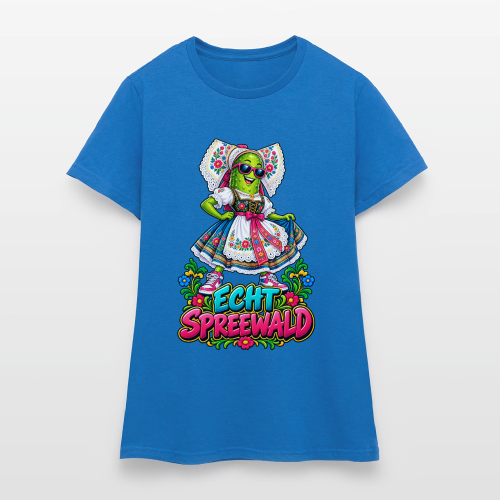 Frauen T-Shirt - Royalblau