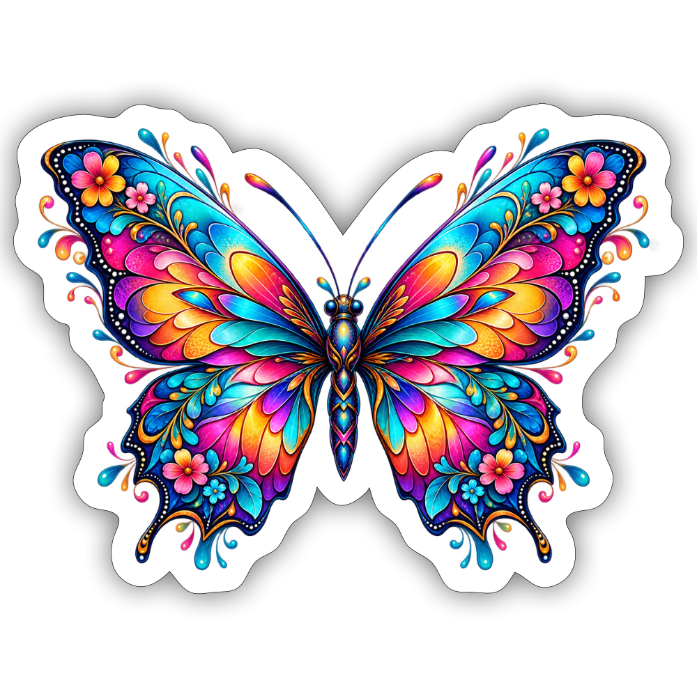 Sticker Größe XS (5 x 5 cm) - Mattweiß