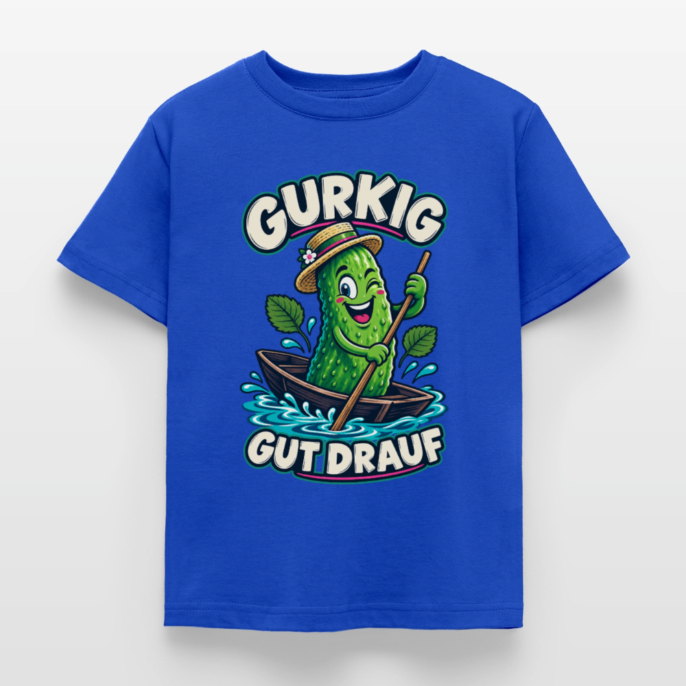 Kinder T-Shirt - Royalblau