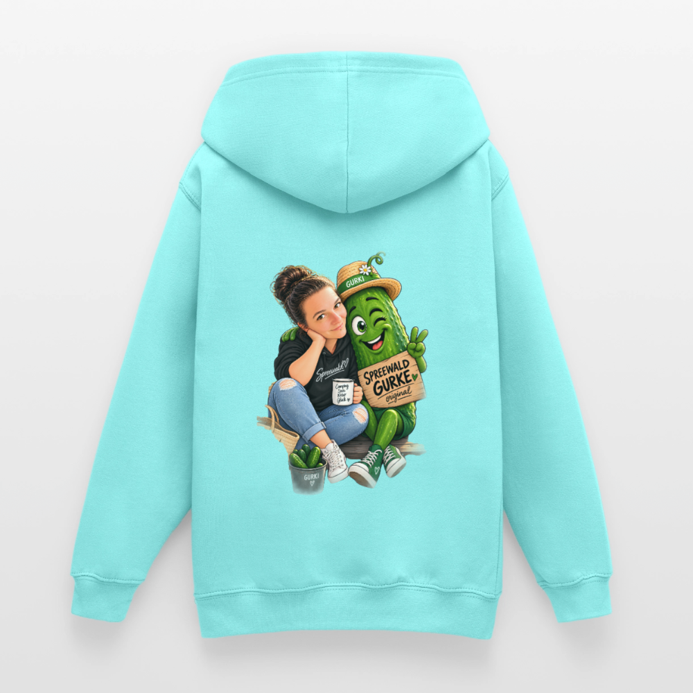 Teenager Hoodie - Pfefferminze