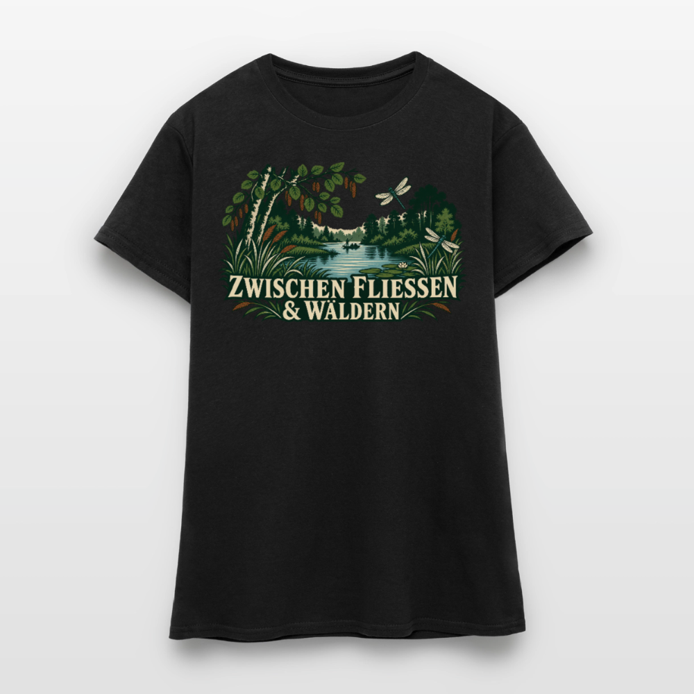 Frauen T-Shirt - Schwarz