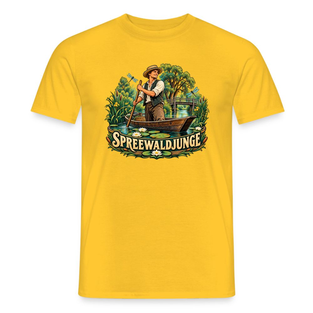 Männer T-Shirt - Gelb