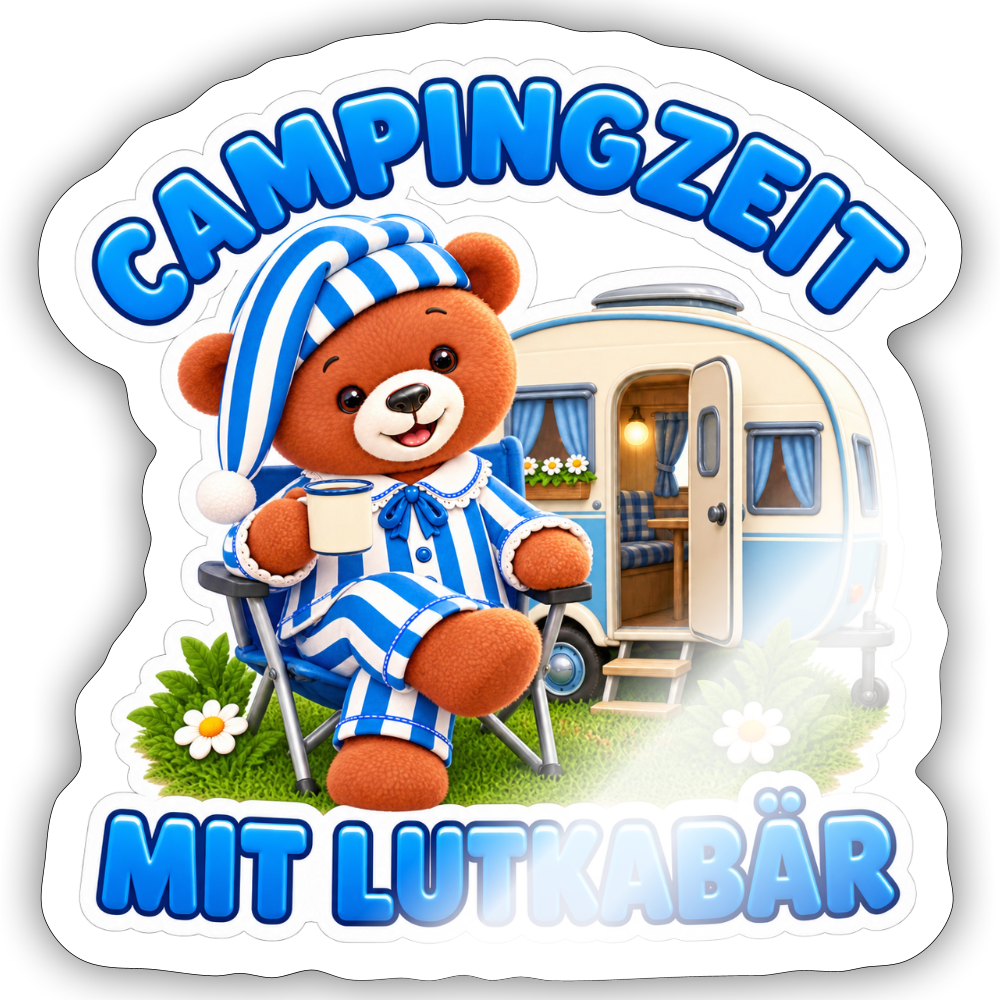 Sticker Größe S (10 x 10 cm) - Weiß glänzend