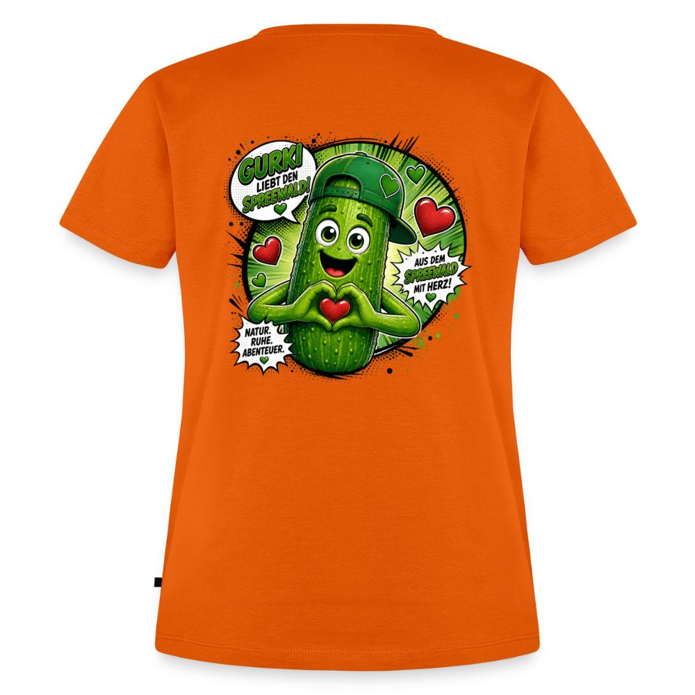 Frauen Premium T-Shirt - Orange 