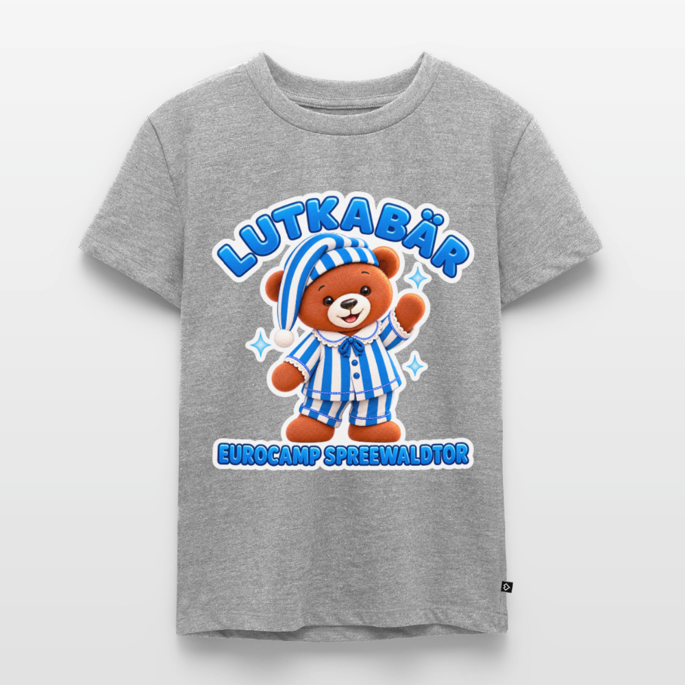 Kinder Premium T-Shirt - Grau meliert