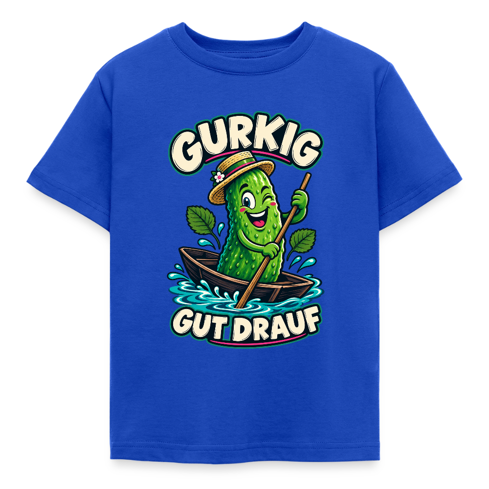 Kinder T-Shirt - Royalblau