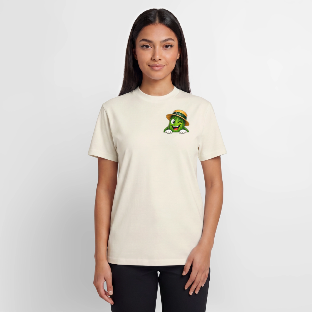 Relaxed Unisex Supima Cotton T-Shirt – von SPREAD - Naturweiß