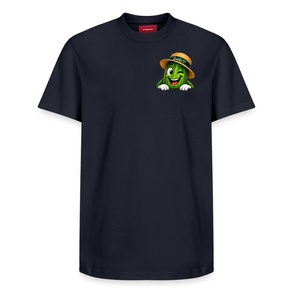 Relaxed Unisex Supima Cotton T-Shirt – von SPREAD - Navy