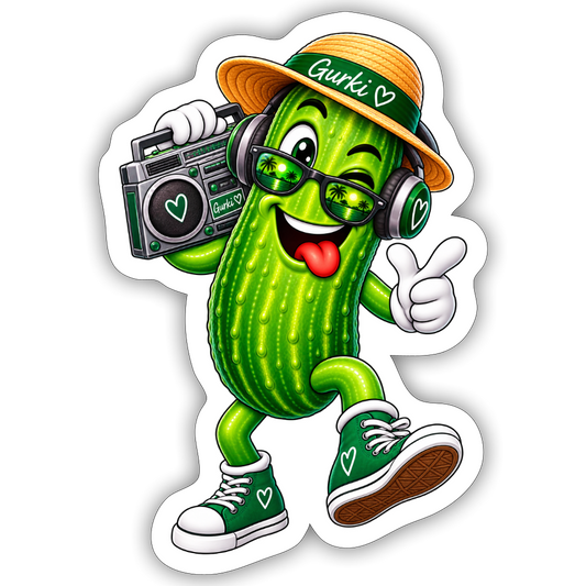Sticker Größe S (10 x 10 cm) - Mattweiß