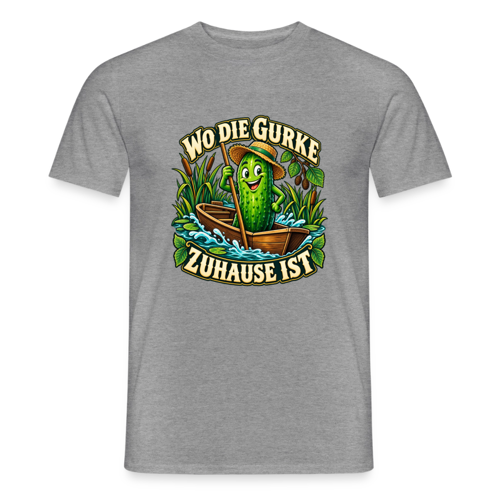 Männer T-Shirt - Graphit meliert