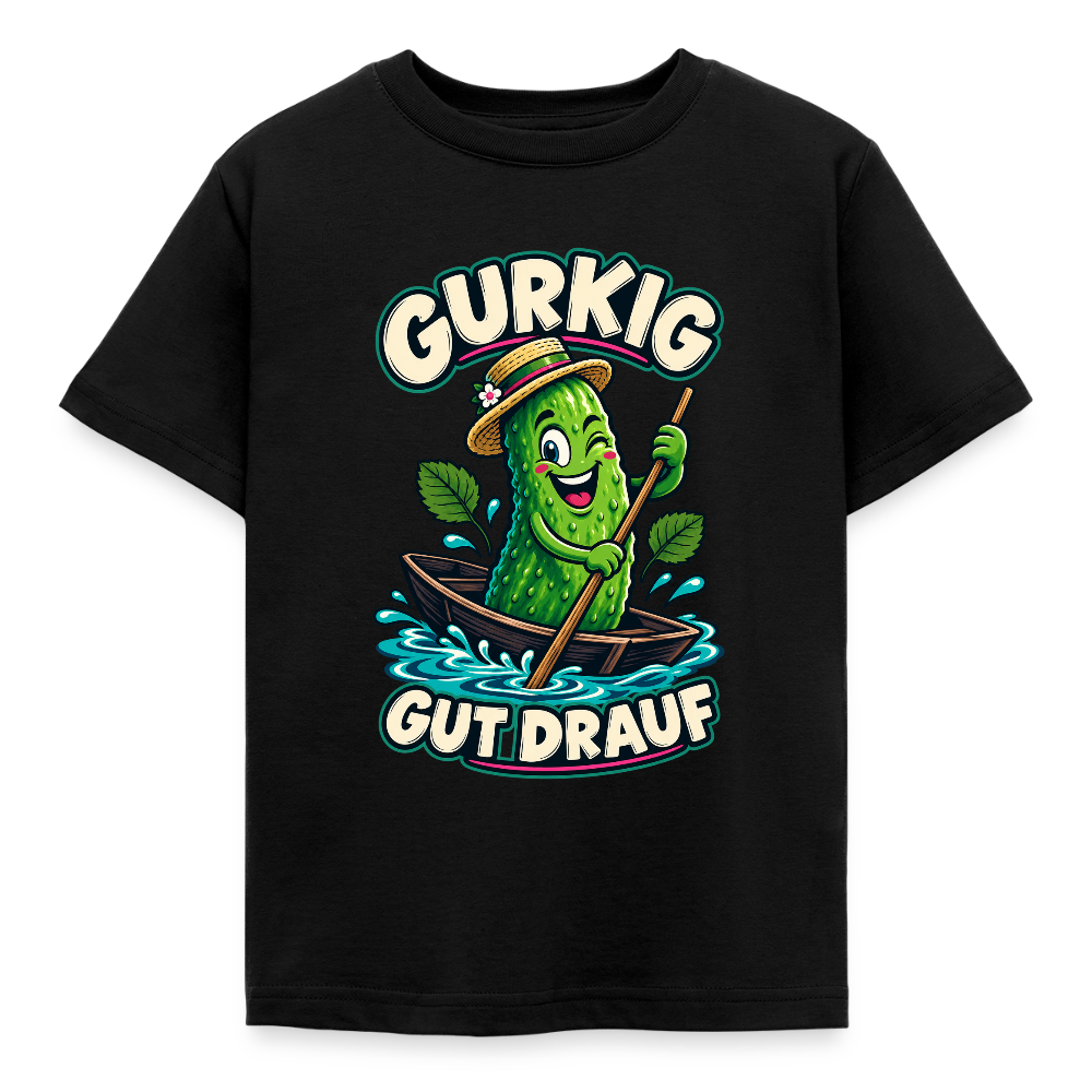 Kinder T-Shirt - Schwarz