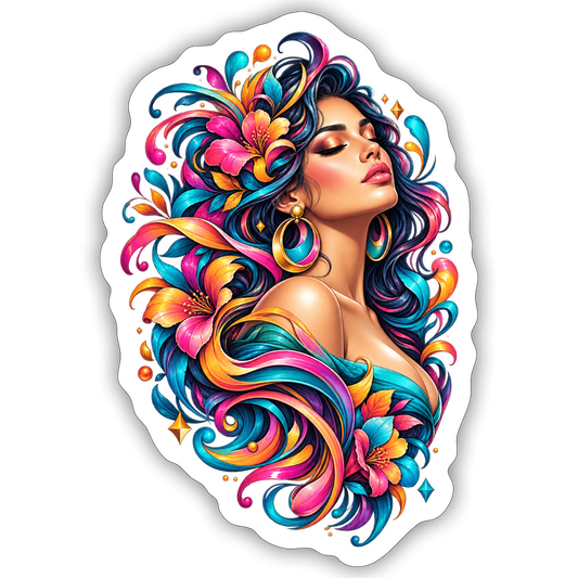 Sticker Größe S (10 x 10 cm) - Mattweiß